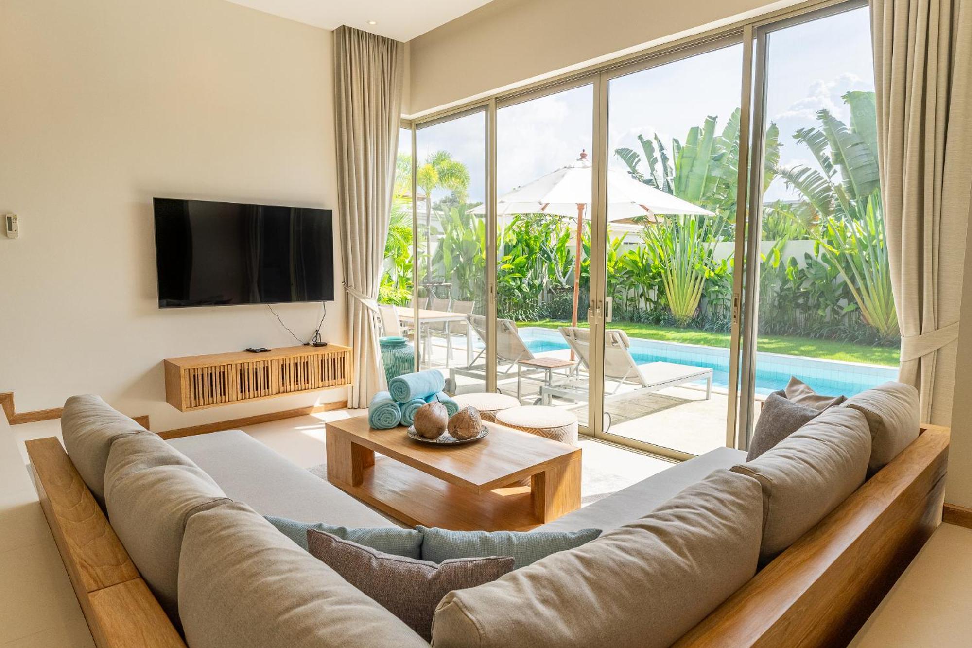 Trichada Breeze 3Br Stylish Villa, 15 Min To Layan Beach Thalang Extérieur photo