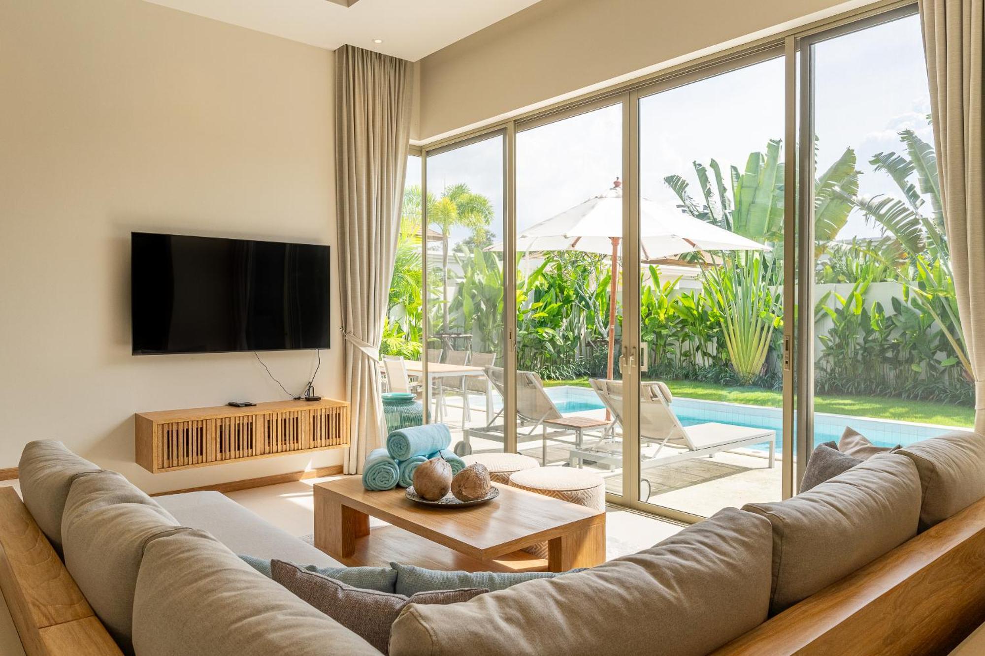 Trichada Breeze 3Br Stylish Villa, 15 Min To Layan Beach Thalang Extérieur photo